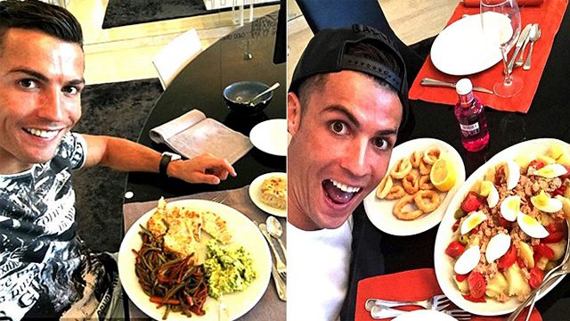Chế độ ăn của Ronaldo giúp anh duy trì thể lực tốt nhất