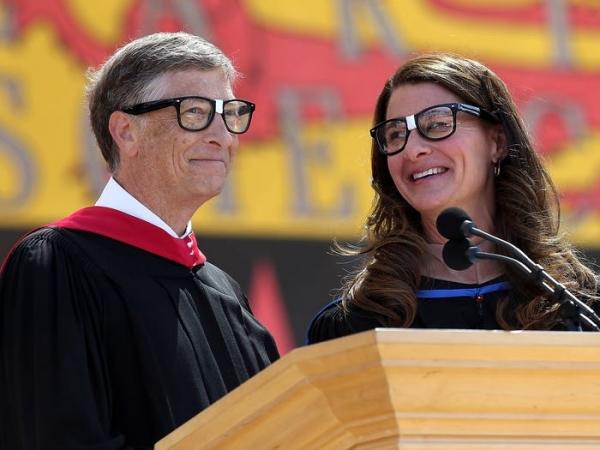 vợ chồng Bill Gates