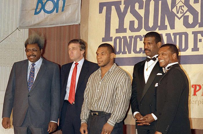 Mike Tyson, ở thời điểm đỉnh cao của Sự Nghiệp ông ta thậm chí còn thuê cả Donald Trump làm quản lý tài chính cho mình.